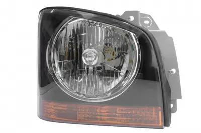 Far fata Dreapta (H4, manual, fara motoras, culoare insert: negru) potrivit KIA BONGO