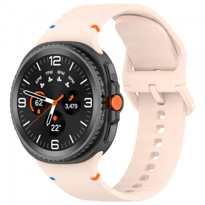 Curea Techsuit W079 pentru Samsung Galaxy Watch9 / Watch8 / Watch8 Classic Series, Roz