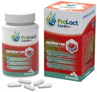 Cardio+ Probiotic pentru tensiunea arterială, 60 capsule, ProLact