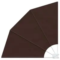 vidaXL Ecran de intimitate pentru balcon 210 x 210 cm Poliester Maro