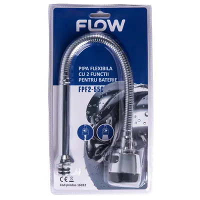 FPF2-55C Pipă flexibilă cu 2 funcții pentru baterie, FLOW