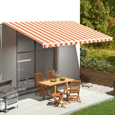 Gossi panza de rezerva copertina, galben si portocaliu, 5x3 m