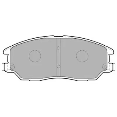 Set placute frana, frana disc DELPHI LP1857