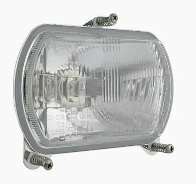 Far stanga dreapta (H4, main bulb seal, culoare insert: crom platinat) potrivit CASE IH 2000, FARM; EICHER 3000, 4000, WOTAN I; FIAT 400, 45-XX, 50-XX, 55-XX, 60-XX, 70-XX, 72-XX, 80-XX, 82-XX; FORD 3