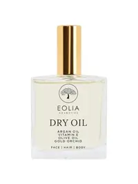 Ulei organic uscat cu sclipici fin argintiu, 100ml, Eolia