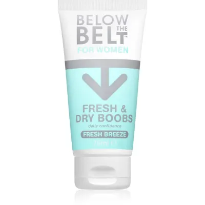 Below the Belt Grooming Fresh and Dry Boobs crema pentru sâni împotriva transpirației 75 ml