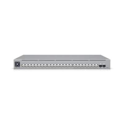 UBIQUITI UNIFI PRO MAX SWITCH 24-PORTPOE, interfata de retea (16) porturi GbE RJ45, (8) porturi 1/2,5 GbE RJ45, (2) porturi 10G