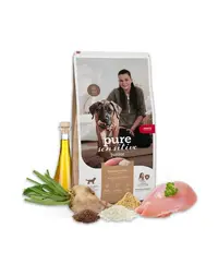 Hrană căței sensibili MERA Pure Sensitive Junior 12,5 kg curcan &amp; orez