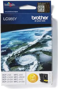 Cartuș cu cerneală Brother - LC985Y, DCP-J/MFC-J, galben
