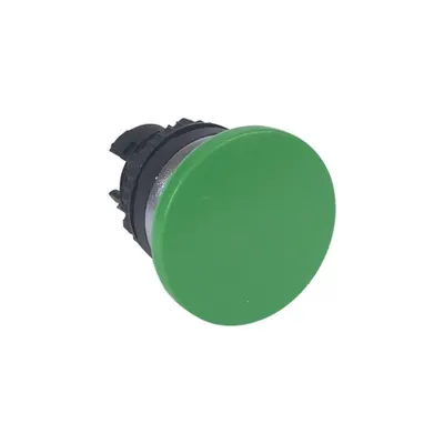 Osmoz non illuminated spring return head - mushroom head u009DØ40 - verde