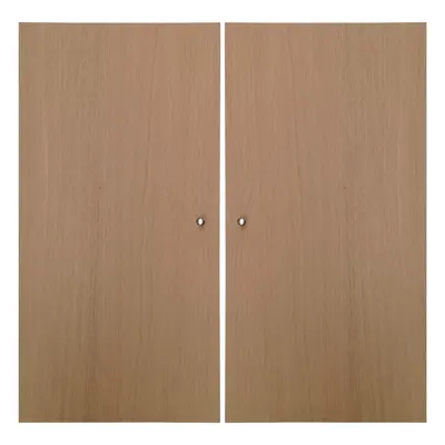 Ușă cu aspect de stejar pentru sistemul de rafturi modulare 2 buc 32x66 cm Mistral Kubus - Hammel Furniture