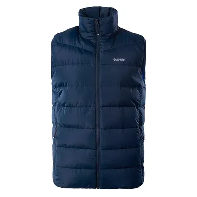 Vestă Drumeții În Natură Hi-Tec Sanis MatlasatăBărbați