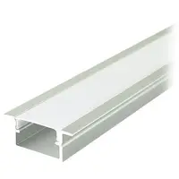 Profil aluminiu pentru banda LED 2M 17MM x 10MM - argintiu V-TAC SKU-24106