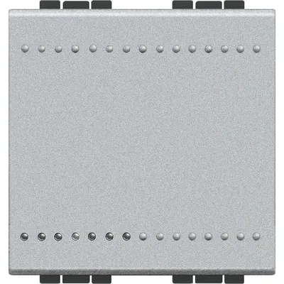 Intrerupator cap cruce 2 module Bticino Living Light NT4004M2N, argintiu