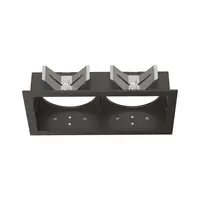 Accesoriu corp de iluminat Bento frame square twin Negru