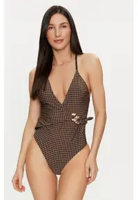 Costum de baie dama - 303691196 - Poliamida - Maro - Maro