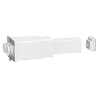 Canalis - unitate. alimentare pt. KBB - 40 A - montaj stanga - alb - metal