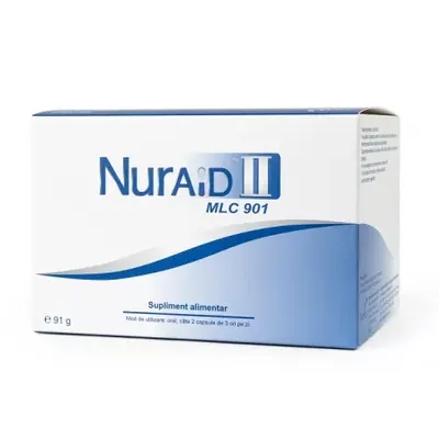 NurAID II MLC 901, 180 capsule – suport recuperare AVC