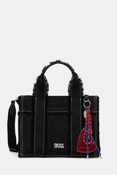 DKNY geantă shopper pentru femei din denim