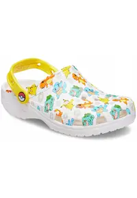 Saboti Dama - Classic Pokemon Clog - Croslite - Alb