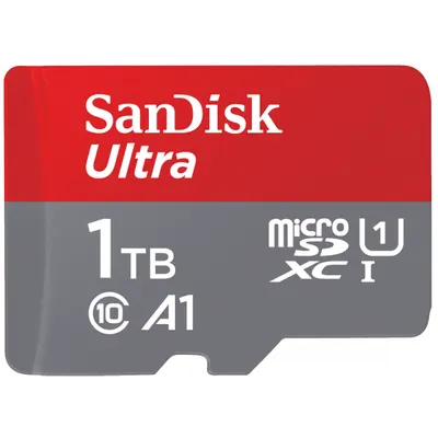 Card Memorie microSDXC SanDisk Ultra Android A1, 1TB, Clasa 10 / UHS-1 U1 SDSQUAC-1T00-GN6MN