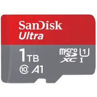 Card Memorie microSDXC SanDisk Ultra Android A1, 1TB, Clasa 10 / UHS-1 U1 SDSQUAC-1T00-GN6MN