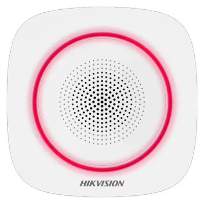 Sirena wireless AX PRO de interior cu led rosu, 868Mhz - HIKVISION DS-PS1-I-WE-R