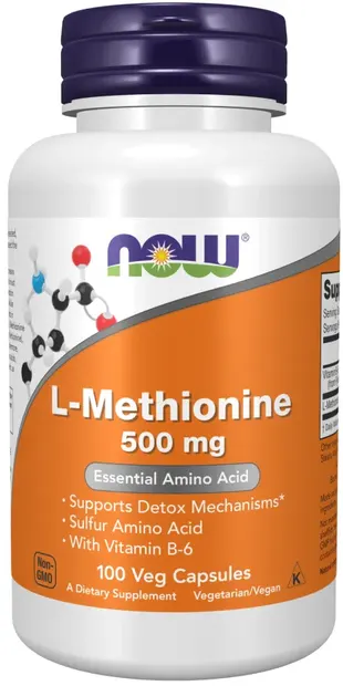 L-Methionine, 100 capsule, Now