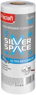 Prosoape universale Paclan - Silver Space, rolă, 40 bucăți