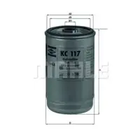 Filtru combustibil MAHLE ORIGINAL KC 117