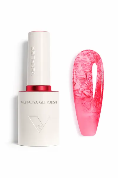 Ojă Semipermanentă Venalisa 5080 Roz-Coral Semi-Transparent