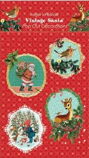 Obiecte decorative pop out Vintage Santa
