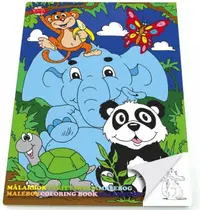 Carte de colorat Sense - Animale dragute