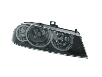 Far dreapta potrivit ALFA ROMEO 156 2003-2006 - (H1/H7, reglaj electric, fundal negru)