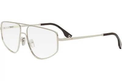FENDI Travel Yellow Pilot Eyeglasses