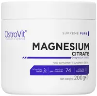 Magnesium Citrate, fără aromă, 200 g, OstroVit