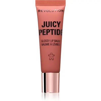 Revolution Juicy Peptide balsam de buze cu peptide culoare Gingerbread 8 ml