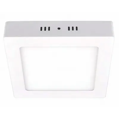 Spot Led Patrat 300X300X37mm, aplicat, 24W=200W, 6400K, lumina rece