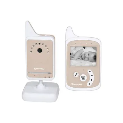 Sistem monitorizare audio-video bebelusi, digital Lorelli beige