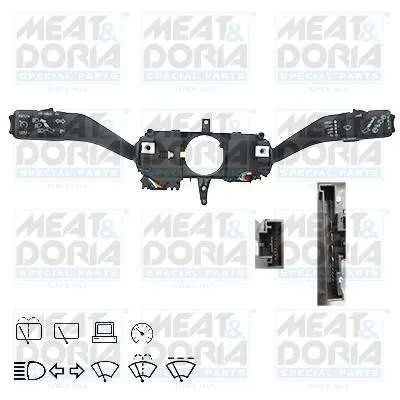 Comutator coloana directie (control computer; Indicatorii; lumini; stergatoare) potrivit SKODA RAPID; VW POLO V 03.09-05.22