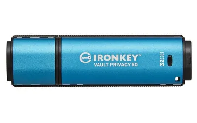 Memorie USB Kingston Vault Privacy 50 32 GB, USB Type-A, Negru