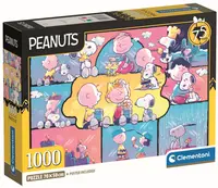 Puzzle Clementoni din 1000 piese - Filmul Peanuts, tip 2