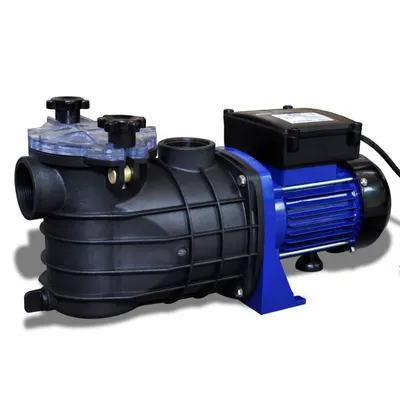 Pompa electrica pentru piscina 500 w, albastra