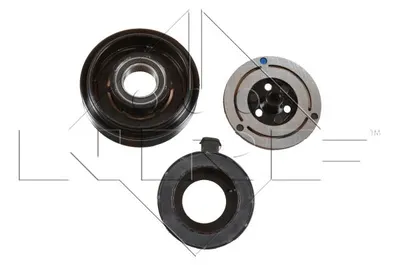 Cupla magnetica compresor climatizare (GENUINE DELPHI CVC 12V 6 129mm) potrivit NISSAN ALMERA II, QASHQAI I; RENAULT GRAND SCENIC II, MEGANE I, MEGANE I CLASSIC, MEGANE I COACH 1.4-1.9D 03.99