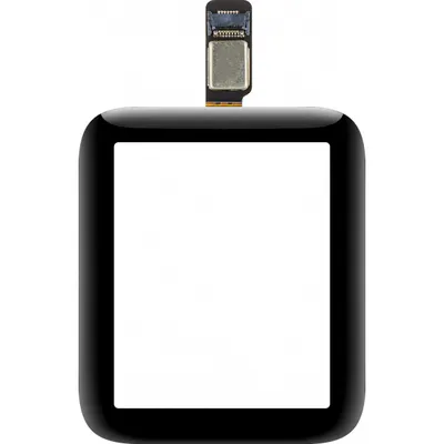 Touchscreen Forward Shield OCA pentru Apple Watch Series 3 42mm / Watch Series 2 42mm, Negru
