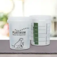 Pahar dozare hrana Platinum