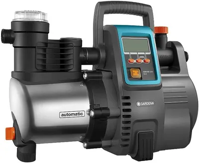 Sistem hidrofor cu presostat electronic Gardena – Premium 6000/6E LCD Inox, 1300 W