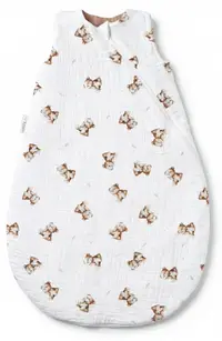 Sac de dormit pentru bebeluși Albero Mio - Vintage Teddy, 1.0 Tog, Mărime S