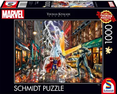 Puzzle Schmidt din 1000 piese - Marvel: Thor