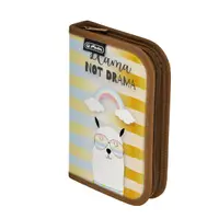 Penar neechipat 1 fermoar, cu doua clape, Herlitz Llama